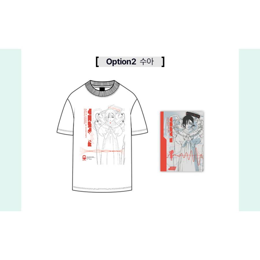 エイリアンステージ　エイステ　韓国　ポップアップストア　Tシャツ Qoo10] 【公式】韓国現地買付 限定 ALIEN