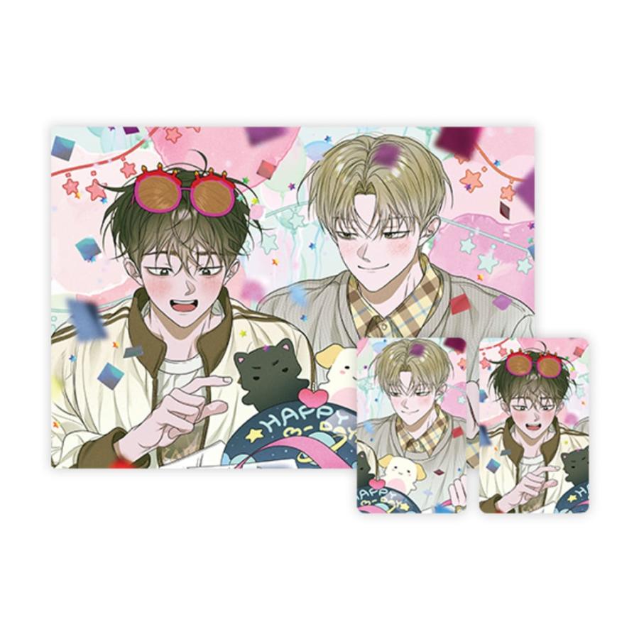韓国 コミック グッズ『花が散る池 B-day セット』公式グッズ : にゃん