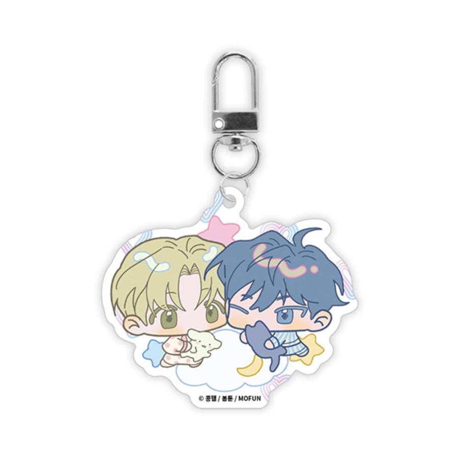 韓国 コミック グッズ『花が散る池 ハンビッ＆ウジュ アクリル