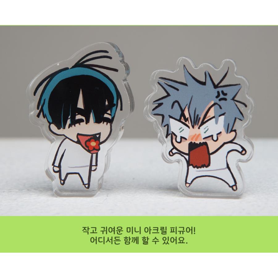 韓国 アニメ グッズ『イヴァン&ティル ミニ アクリル フィギュア（2