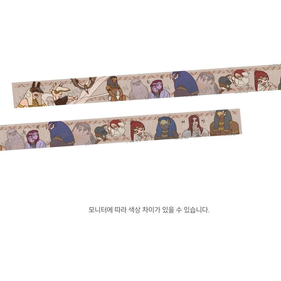 韓国 コミック グッズ『エネアド ホルス&セト グリッター マスキング