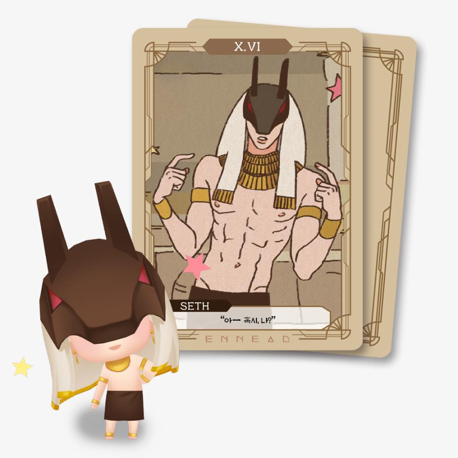 韓国 コミック グッズ『エネアド AR コレクティングカード 30枚（重複