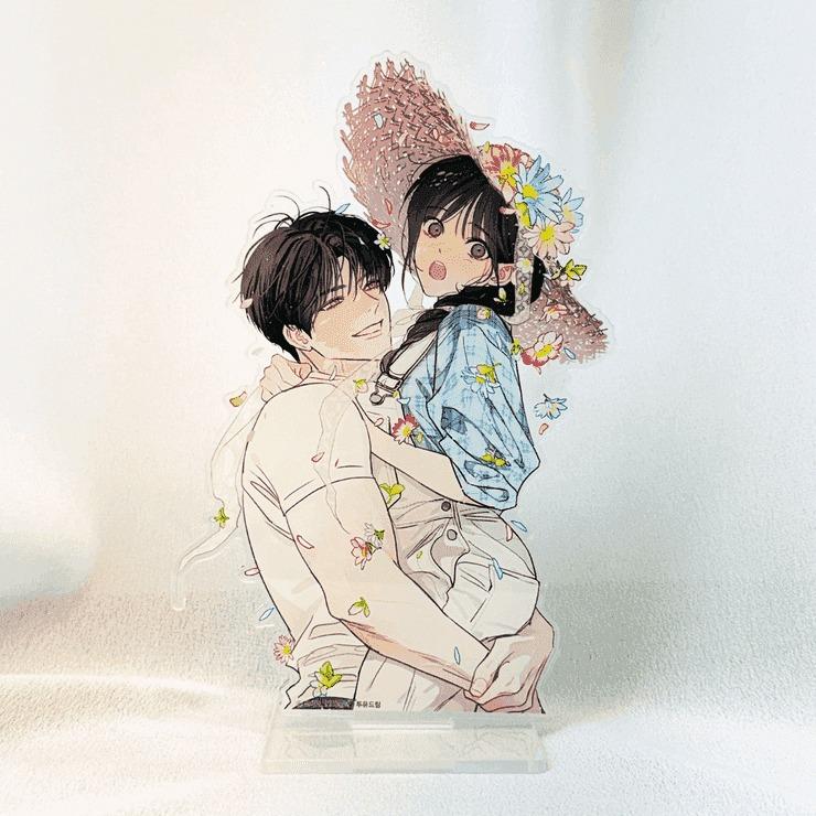 （予約6月韓国発売予定）韓国 コミック グッズ『花は甘い アクリルスタンド セット』公式グッズ（Yahoo!・にゃんたろうず NiYANTA-ROSE!）