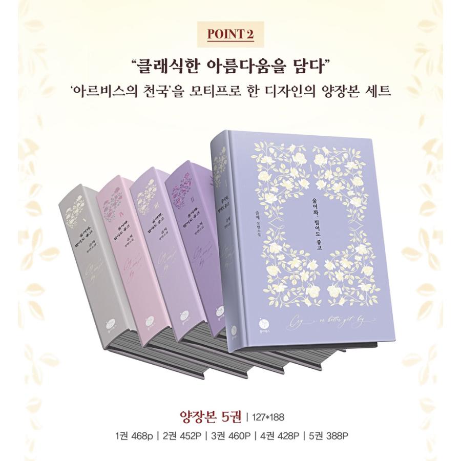 セット）韓国語 小説 『泣いてみろ、乞うてもいい 1〜5巻セット』 著