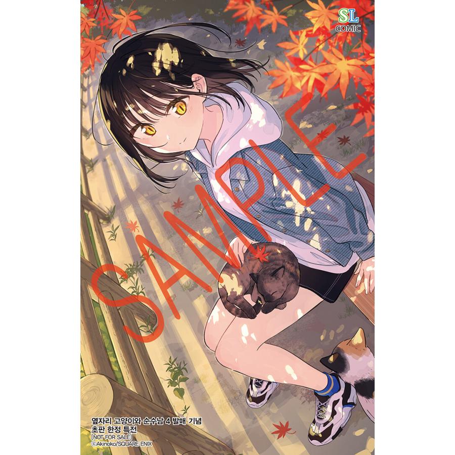 韓国語 まんが『となりの猫と恋知らず(4)』著：あきのこ（韓国版