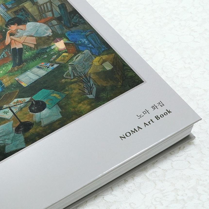 韓国語 画集 イラスト集『痕跡の庭園 / ノマ画集 / NOMA ART BOOK』 The Garden of Trace - Noma Artbook by Nomadic（絵：NOMA/文：キム・ガンヒョン）｜niyantarose｜04