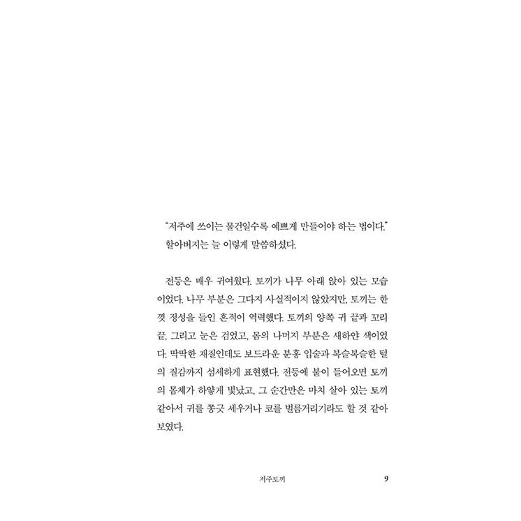 韓国語 小説 『呪いのウサギ (改訂版)』  著：チョン・ボラ｜niyantarose｜05