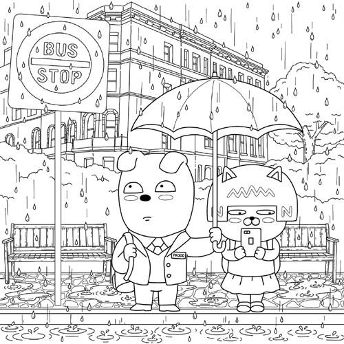 人気のダウンロード 塗り絵 韓国 キャラクター ぬりえ 無料でダウンロードまたは印刷