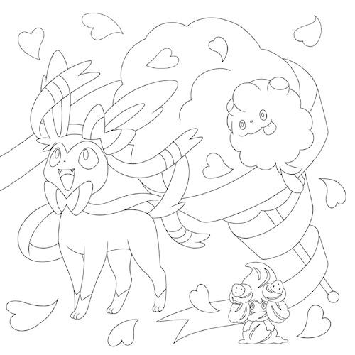 韓国語 ぬり絵本 『ポケットモンスター カラーリングブック』 著：ミホ