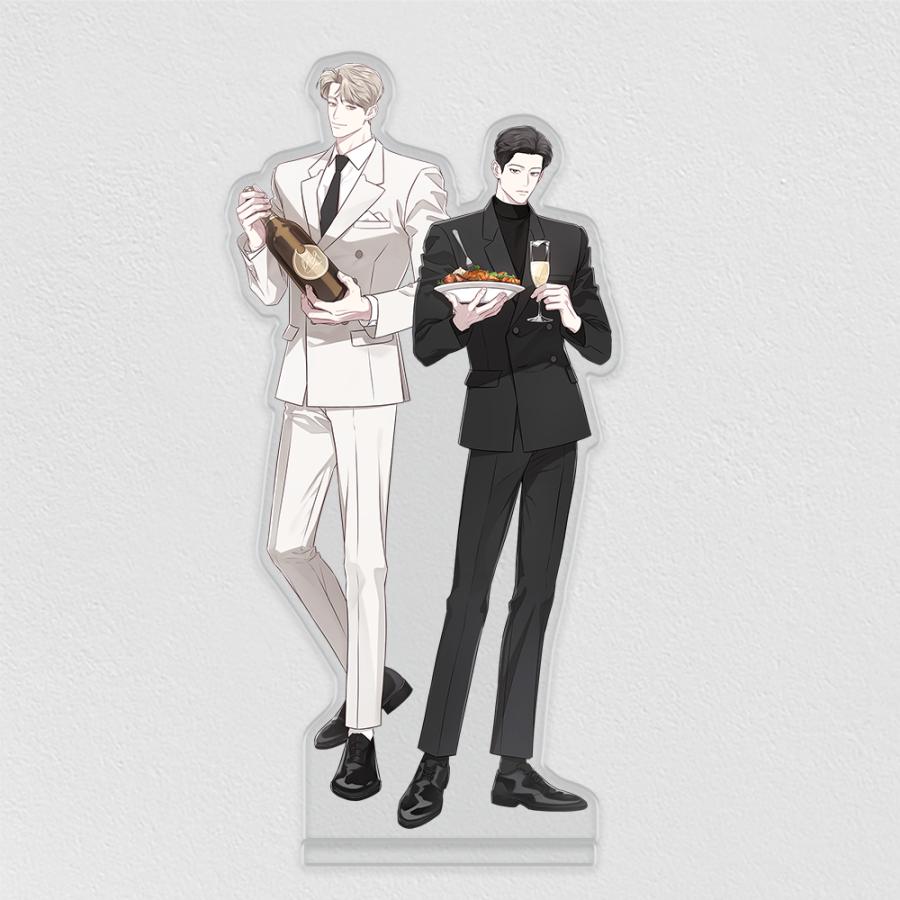 韓国 コミック グッズ『公私混同はお断り! カップルアクリルスタンド