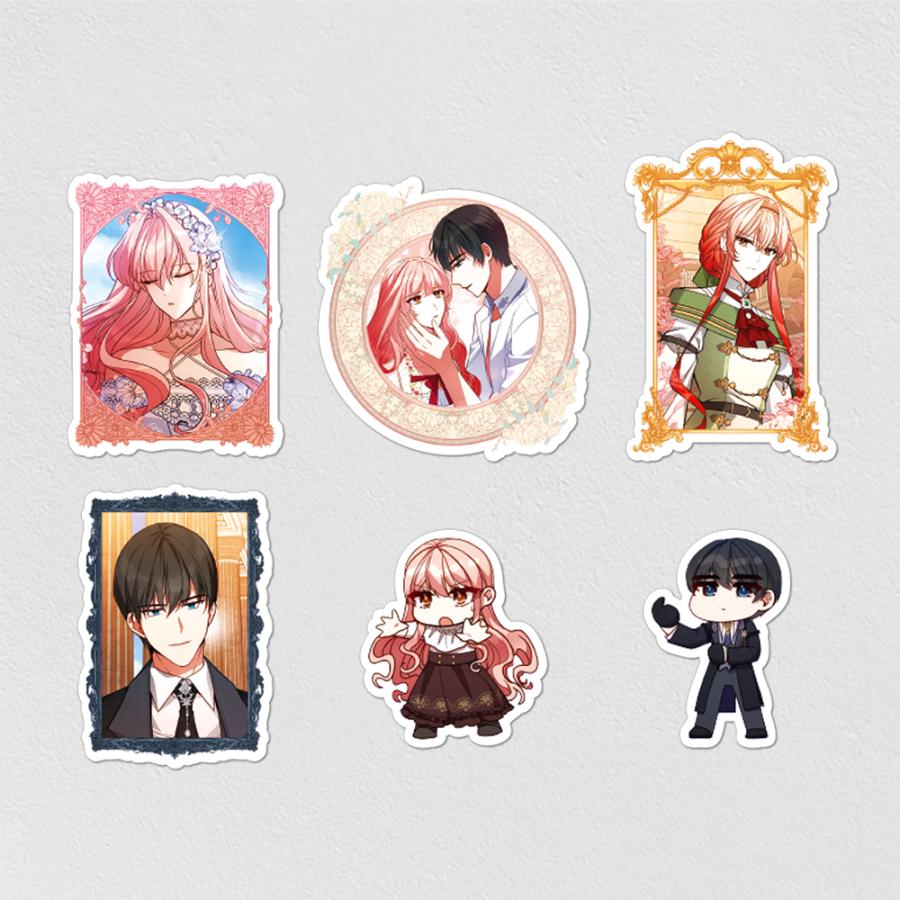 韓国 コミック グッズ『接近不可レディー ステッカー』公式グッズ