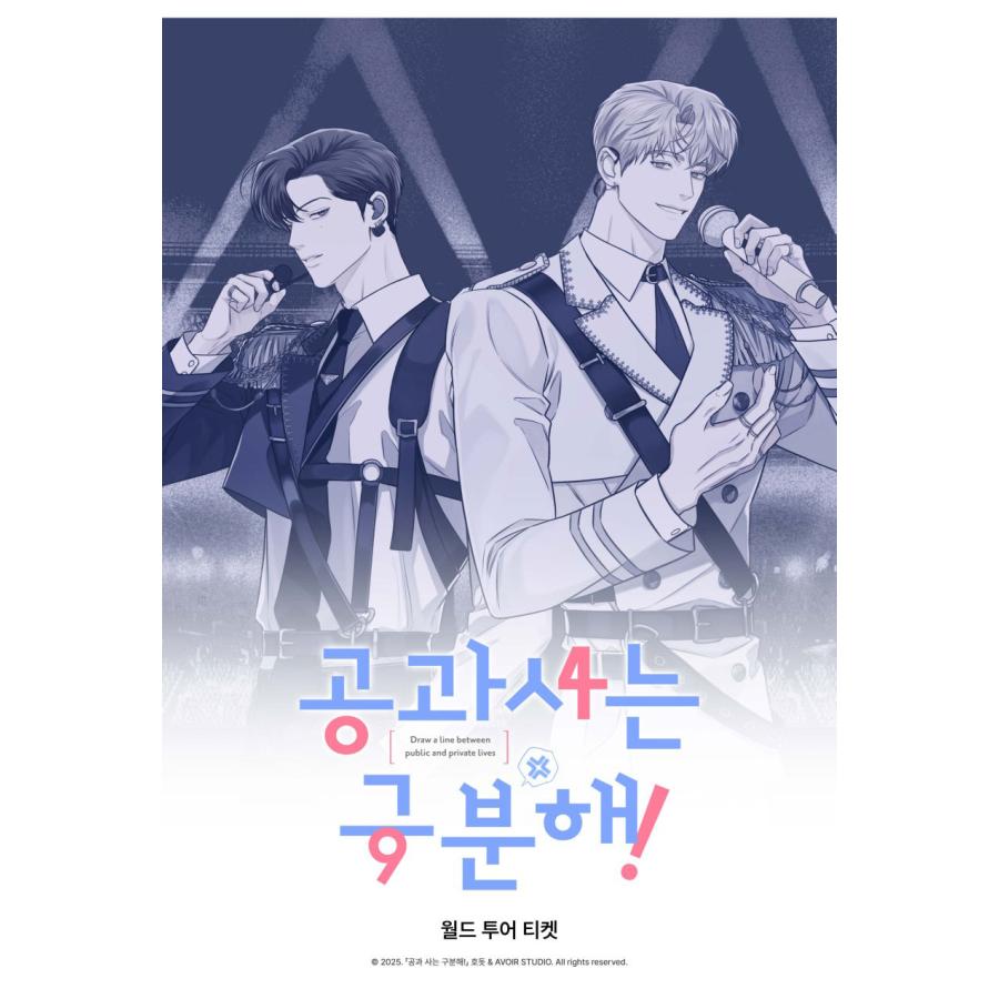 韓国 コミック グッズ『公私混同はお断り! 1ST WORLD TOUR チケット（2