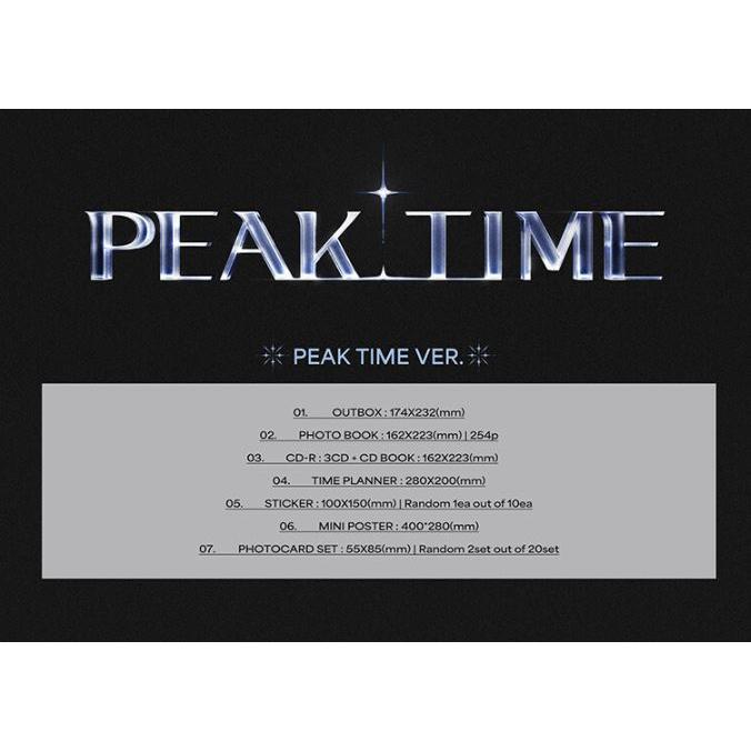 韓国 音楽 CD『PEAKTIME (ピークタイム)』PEAKTIME Ver. (CD+フォト