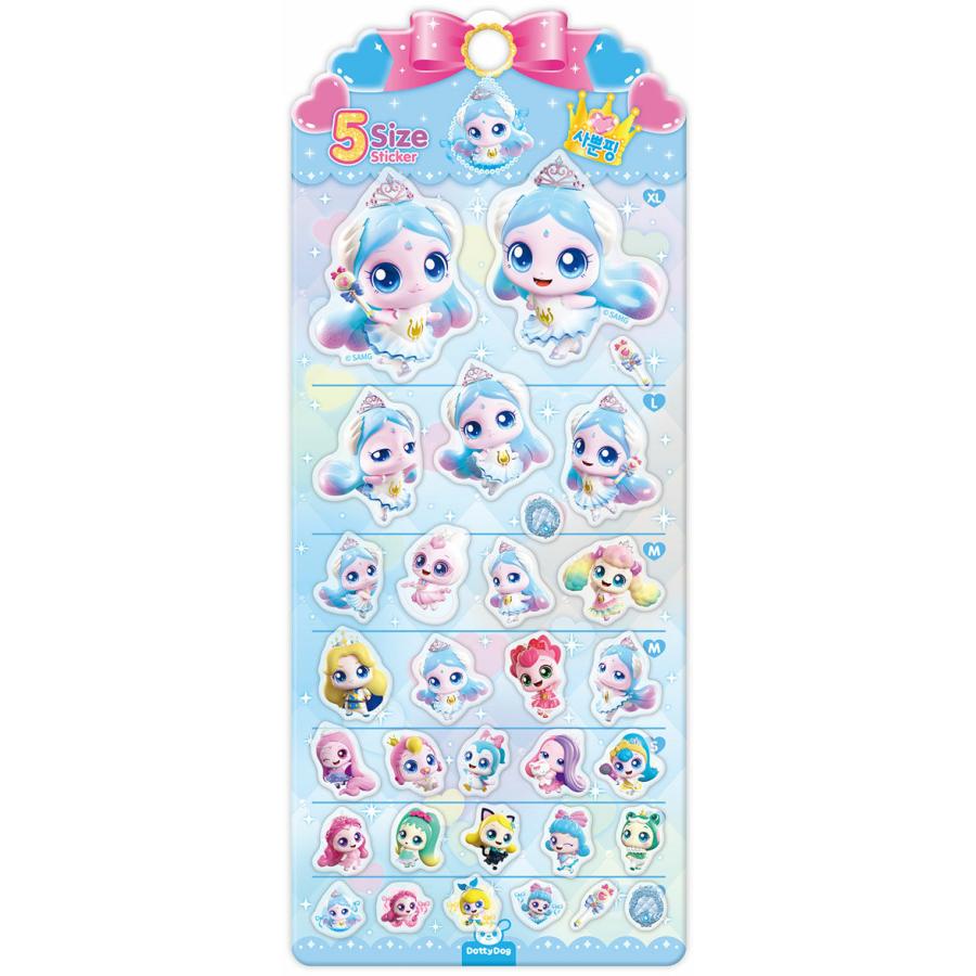 韓国 コミック グッズ『プリンセスキャッチ！ティニピン 5サイズ