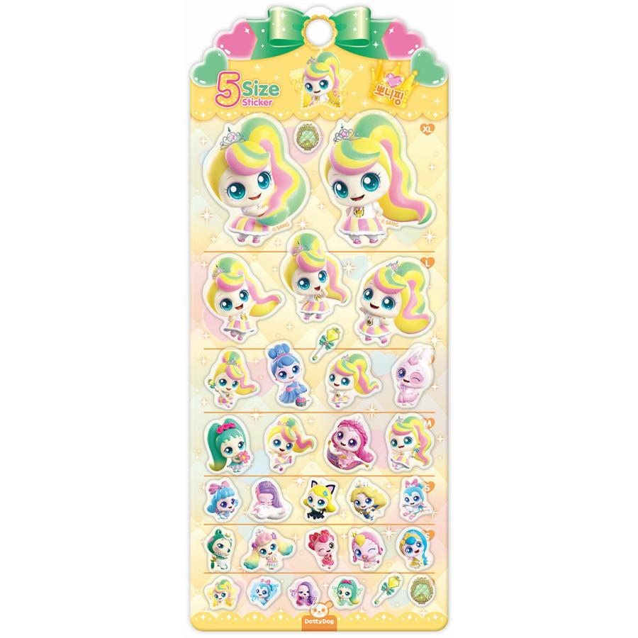 韓国 コミック グッズ『プリンセスキャッチ！ティニピン 5サイズ