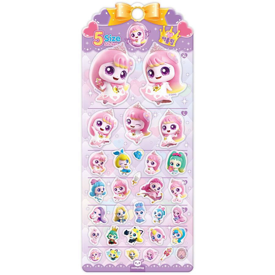 韓国 コミック グッズ『プリンセスキャッチ！ティニピン 5サイズ