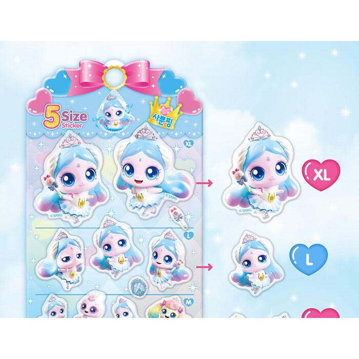 韓国 コミック グッズ『プリンセスキャッチ！ティニピン 5サイズ