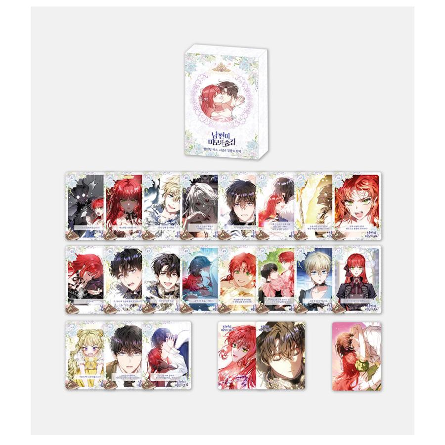 韓国 コミック グッズ『旦那が美貌を隠す訳 コレクティングカード