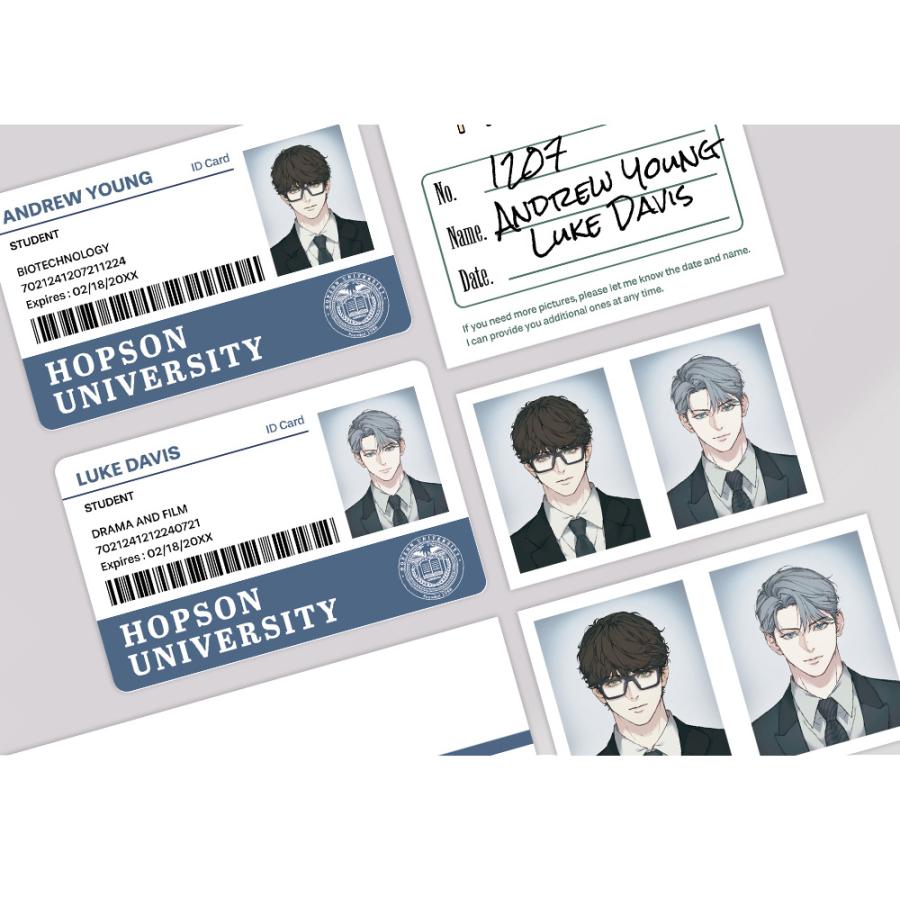 韓国 コミック グッズ『ナードプロジェクト 学生証/証明写真SET』公式