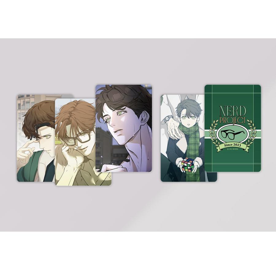 韓国 コミック グッズ『ナードプロジェクト 3種 ランダム フォトカード