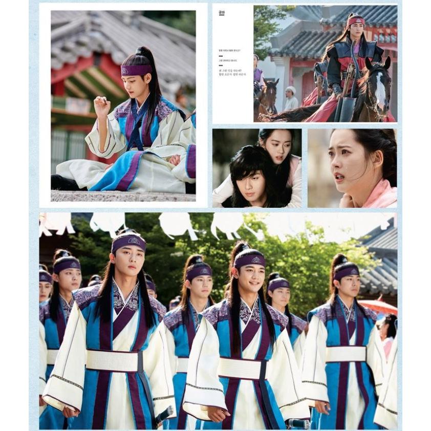 韓国ドラマ 写真 エッセイ『花郎（ファラン） Photobook』 パク・ソジュン＆ZE:A ヒョンシク＆Ara主演 ドラマ フォトブック（カード入り）※特典ポスターは終了｜niyantarose｜03