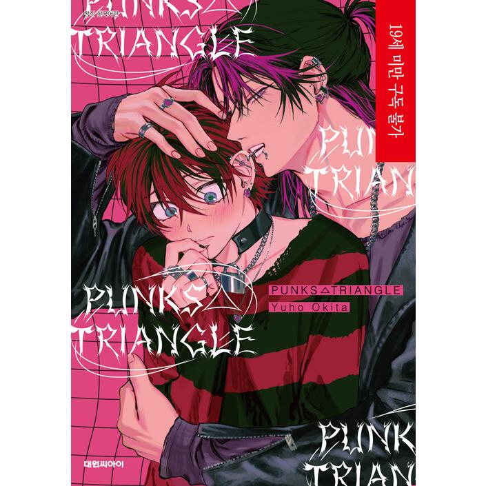 韓国語 まんが『PUNKS△TRIANGLE』著：沖田 有帆（韓国版） ※初版限定