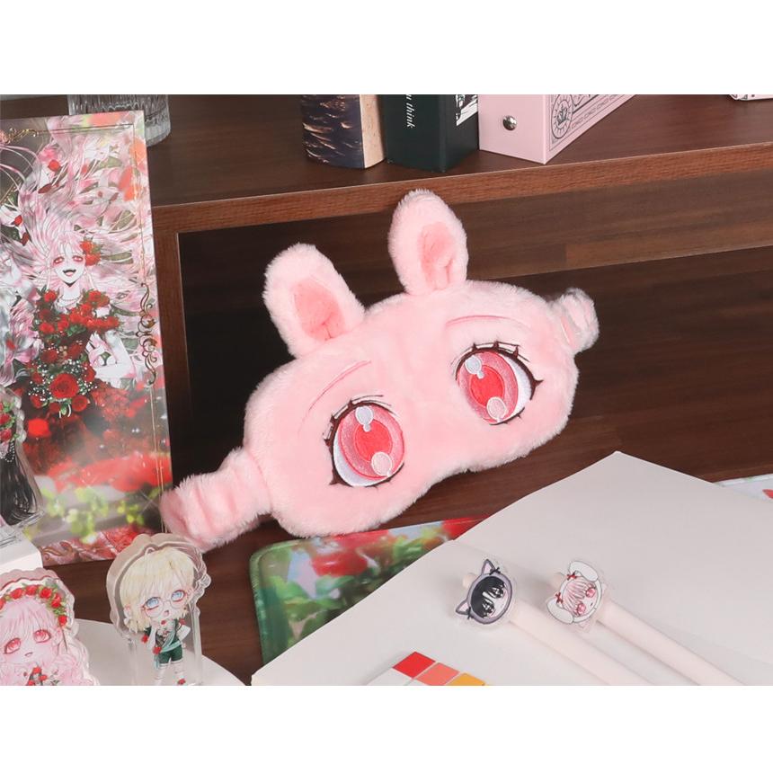 希少】人気柄2連女王様うさぎ アイマスク 限定モデル L 希少】人気柄2