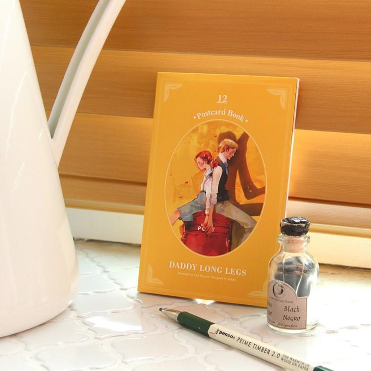 あしながおじさん イラスト ポストカードブック 12枚セット 100 150 5mm 絵 キム ジヒョク 絵はがき 美しい古典シリーズ Pstcd3dl にゃんたろうず Niyanta Rose 通販 Yahoo ショッピング
