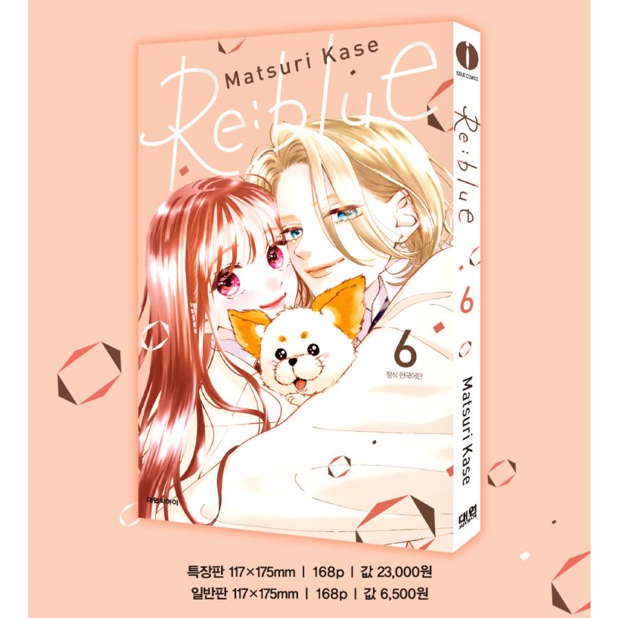 特装版】韓国語 まんが『Re:blue(6)』著：加瀬 まつり（韓国版