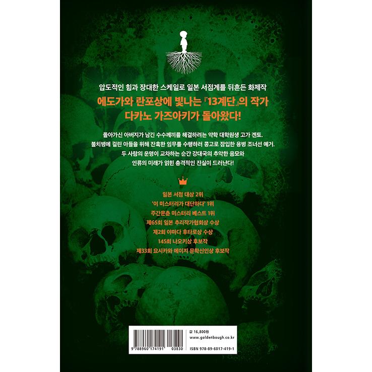 韓国語 小説 『ジェノサイド』 著：高野和明 (韓国語版/ハングル