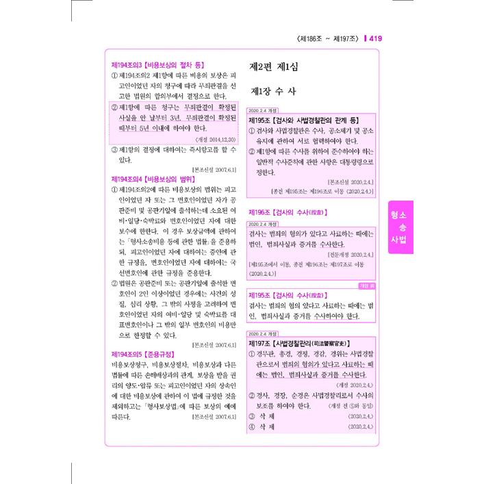 韓国語 書籍『2020 ハングル 基本6法典』必要時漢字併記 六法 : にゃん