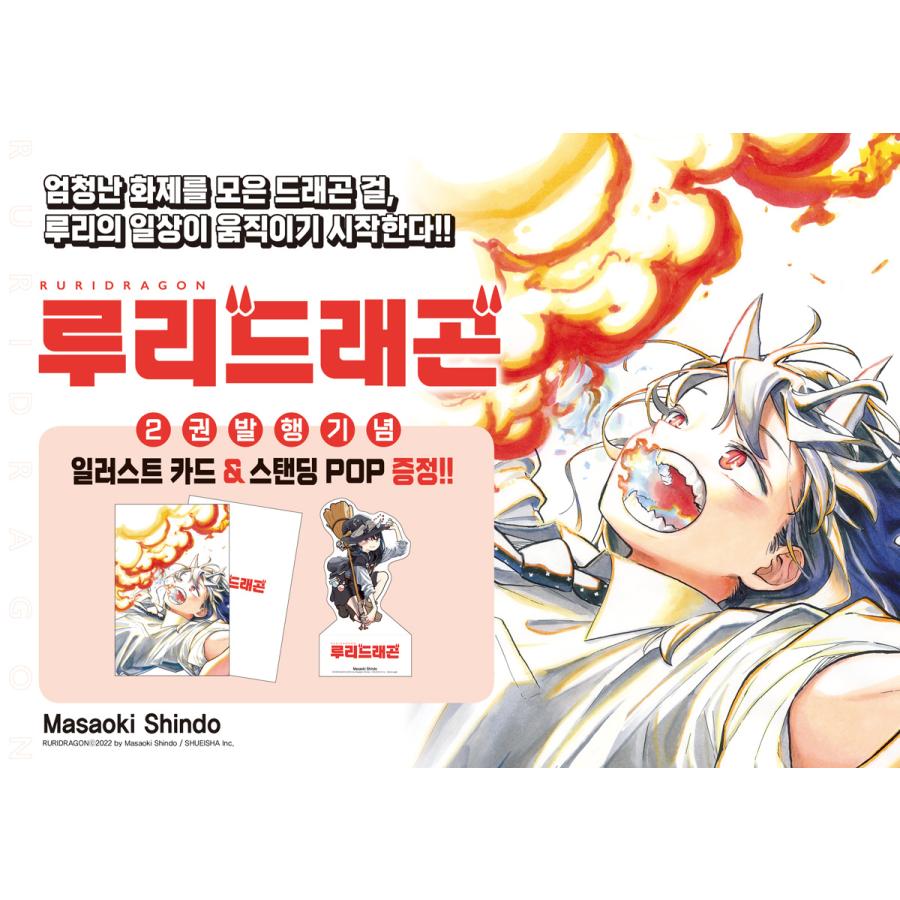 韓国語 まんが『ルリドラゴン 2』著：眞藤雅興（※即納在庫は初版限定