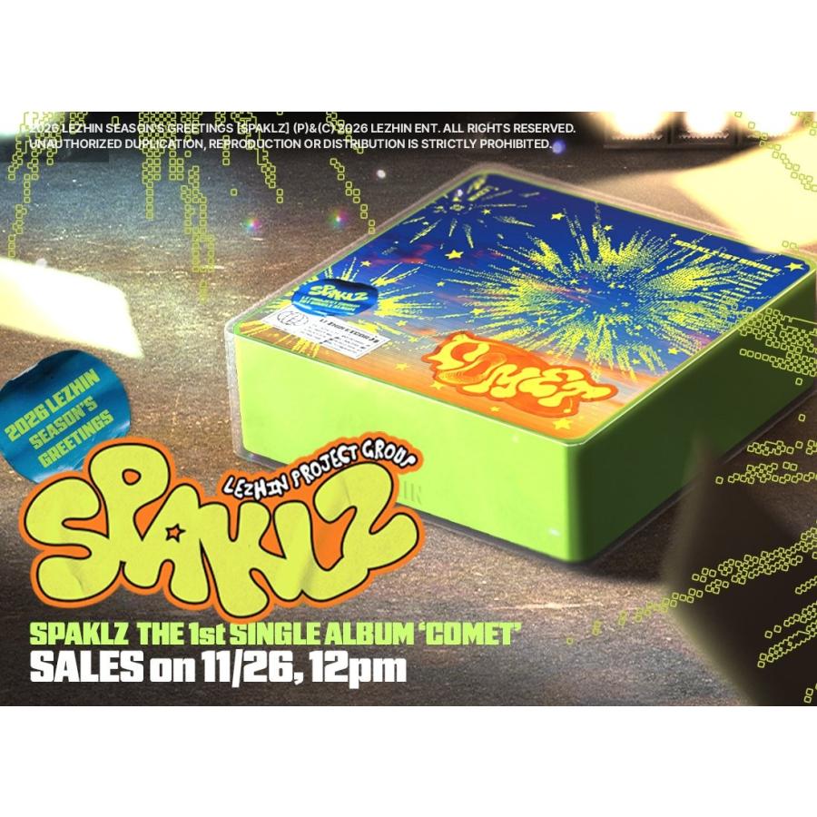 韓国BL 2026 Lezin カレンダー 未開封 2026年 レジン シーズングリーティング [SPAKLZ]（レジンコミックスの