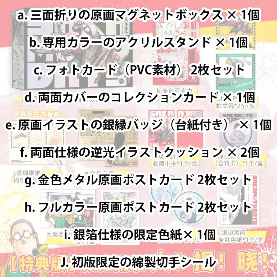【非売品】SAKAMOTO DAYS 中国特装版　メタリックカード 13枚セット 中国版（特典版）まんが 『SAKAMOTO DAYS 坂本日常 1 』著：鈴木 祐斗