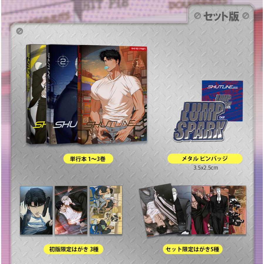 Shutline シャットライン 特典 ポストカード 全種 韓国BL 【公式通販】