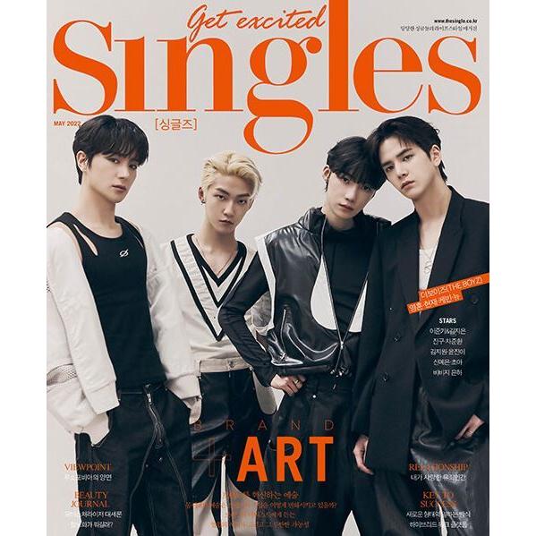 ☆10％OFF☆韓国 雑誌 Singles (シングルズ) 2022年 5月号 (THE BOYZの 