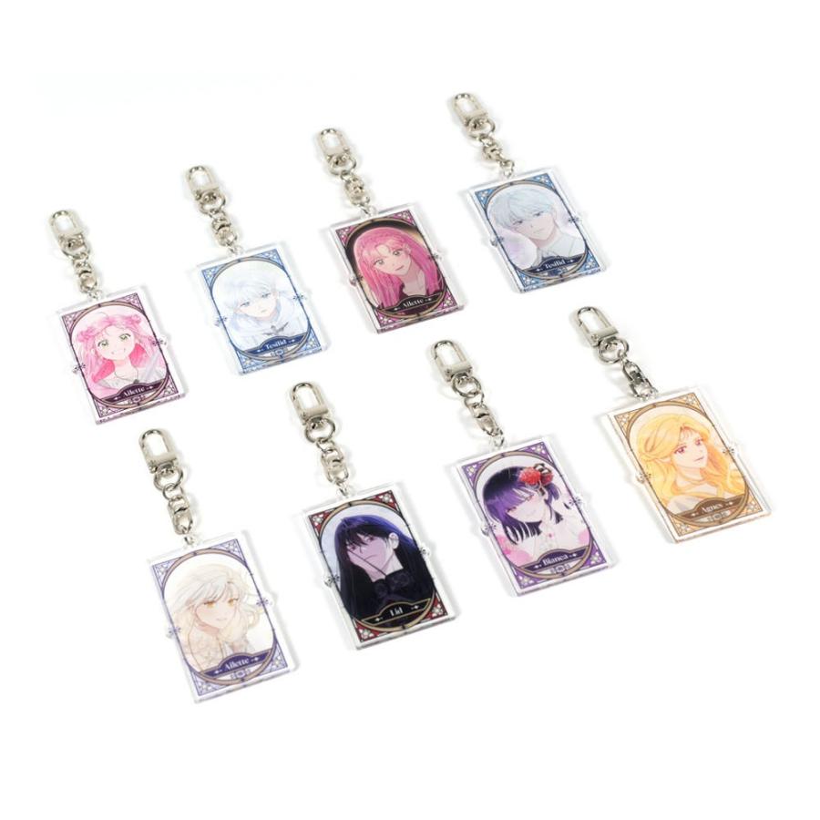 韓国 コミック グッズ『憑依者の特典 アクリル フレーム キーリング（8