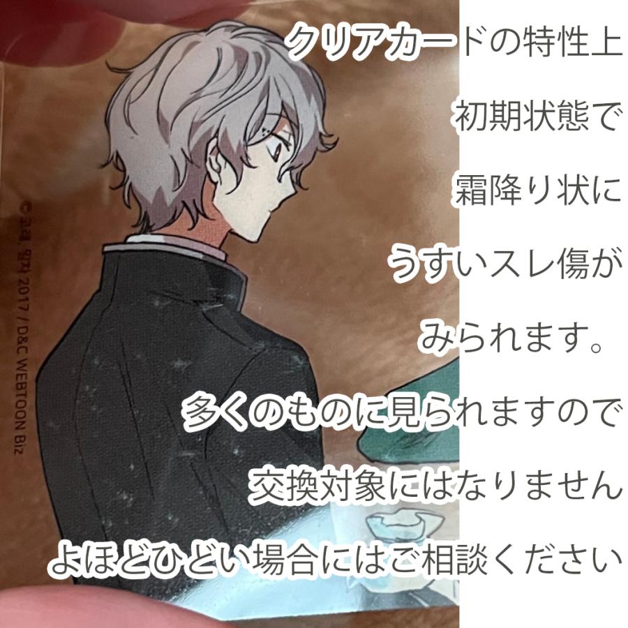 韓国 コミック グッズ『彼女が公爵邸に行った理由 透明フォトカード 5