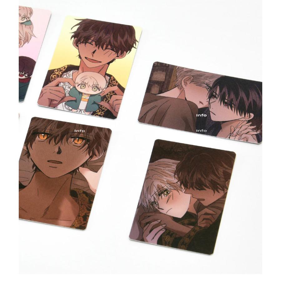 韓国 コミック グッズ『砂漠に降りそそぐ龍の雨 フォトカード8種セット