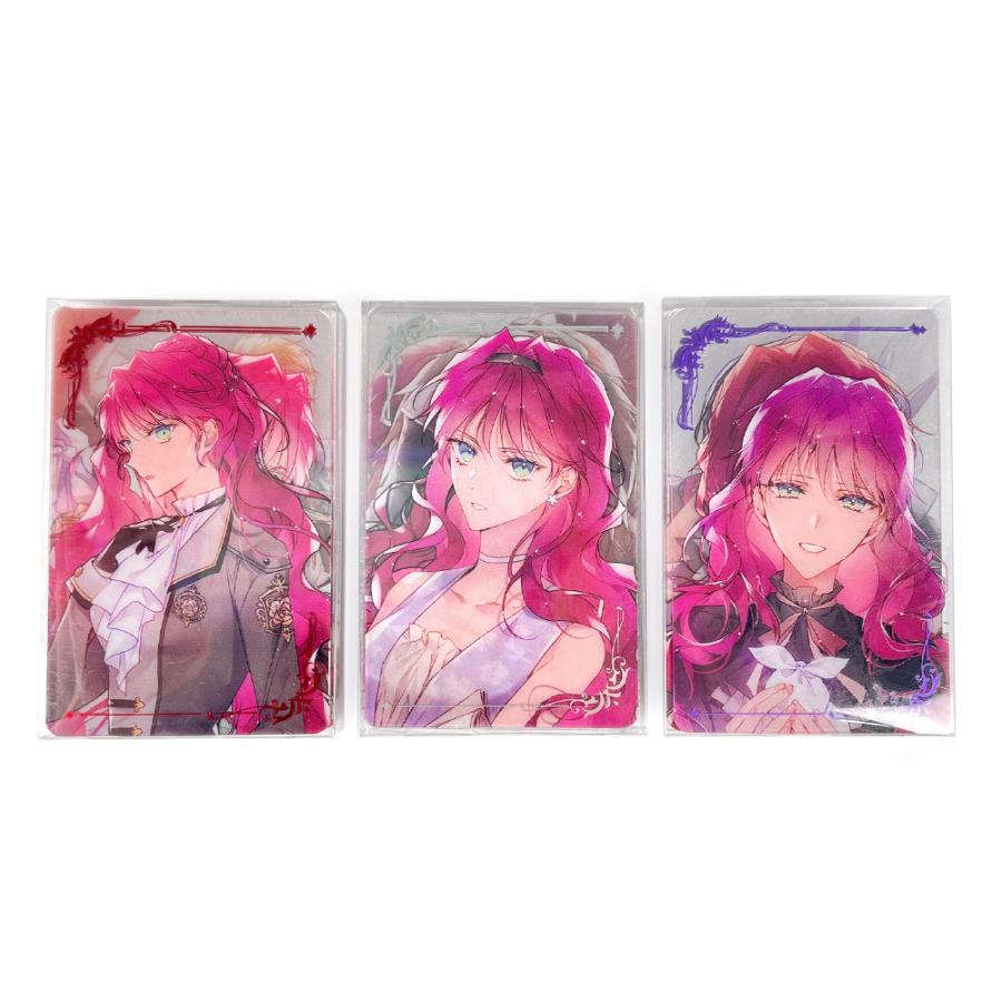 コミック グッズ『悪役のエンディングは死のみ 透明フォトカードセット