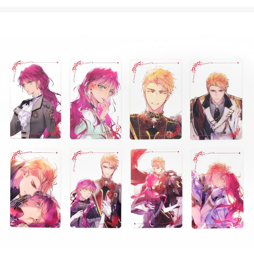 コミック グッズ『悪役のエンディングは死のみ 透明フォトカードセット