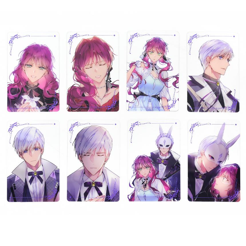 コミック グッズ『悪役のエンディングは死のみ 透明フォトカードセット