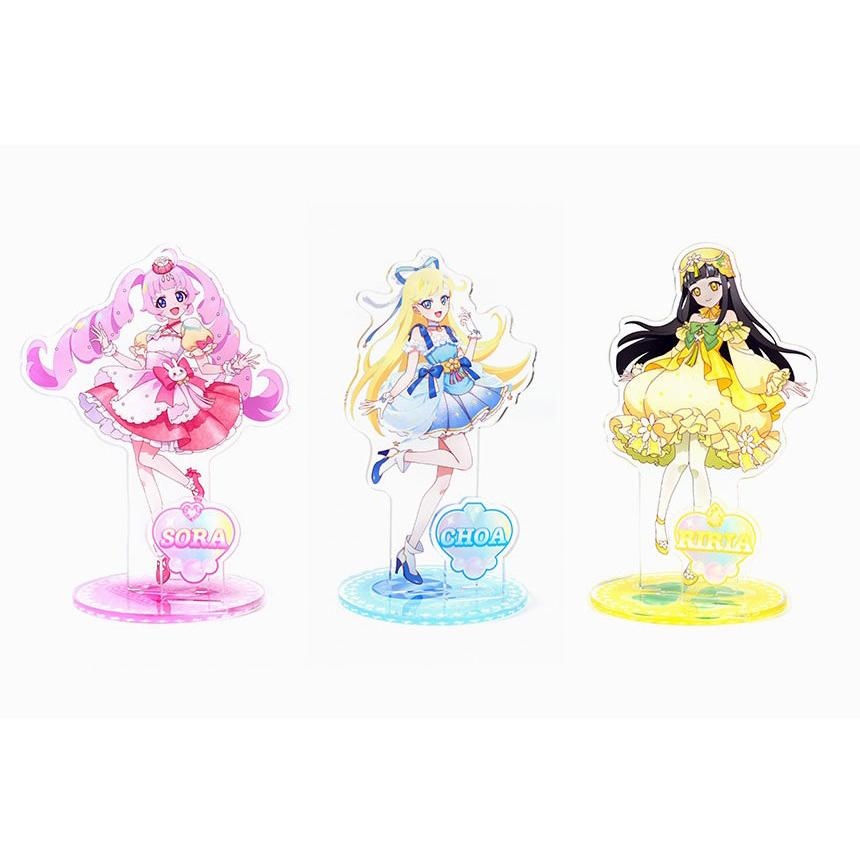 韓国 コミック グッズ『ひみつのアイプリ しあわせアクリルスタンド+