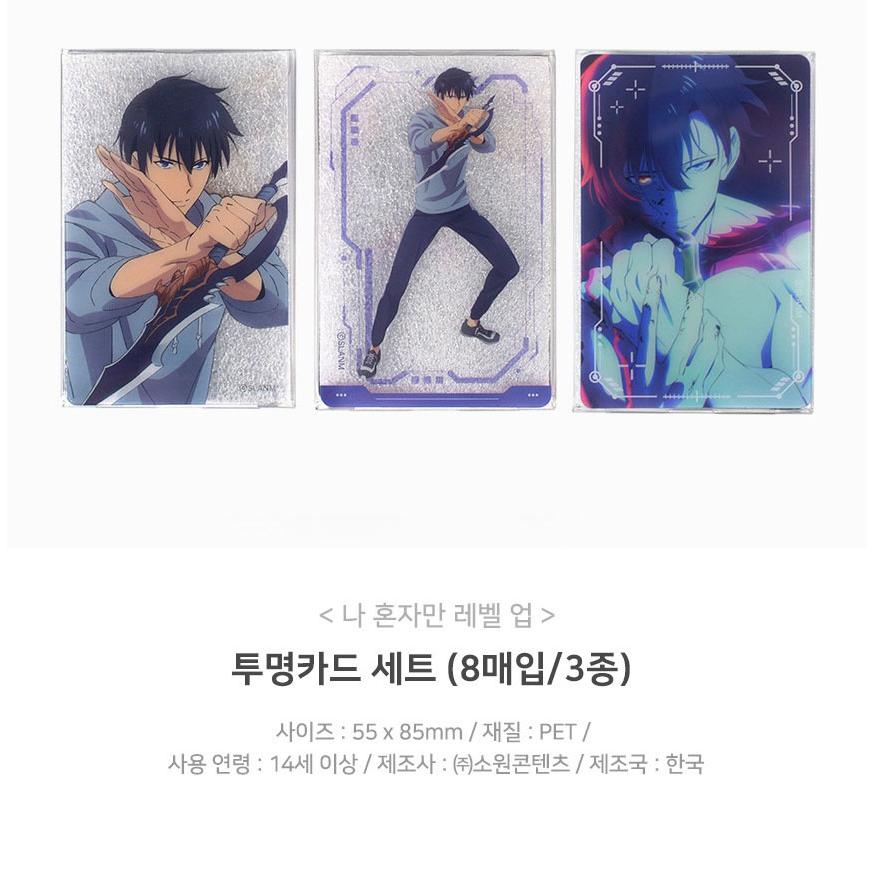韓国 コミック グッズ『俺だけレベルアップな件 NEW クリアフォト