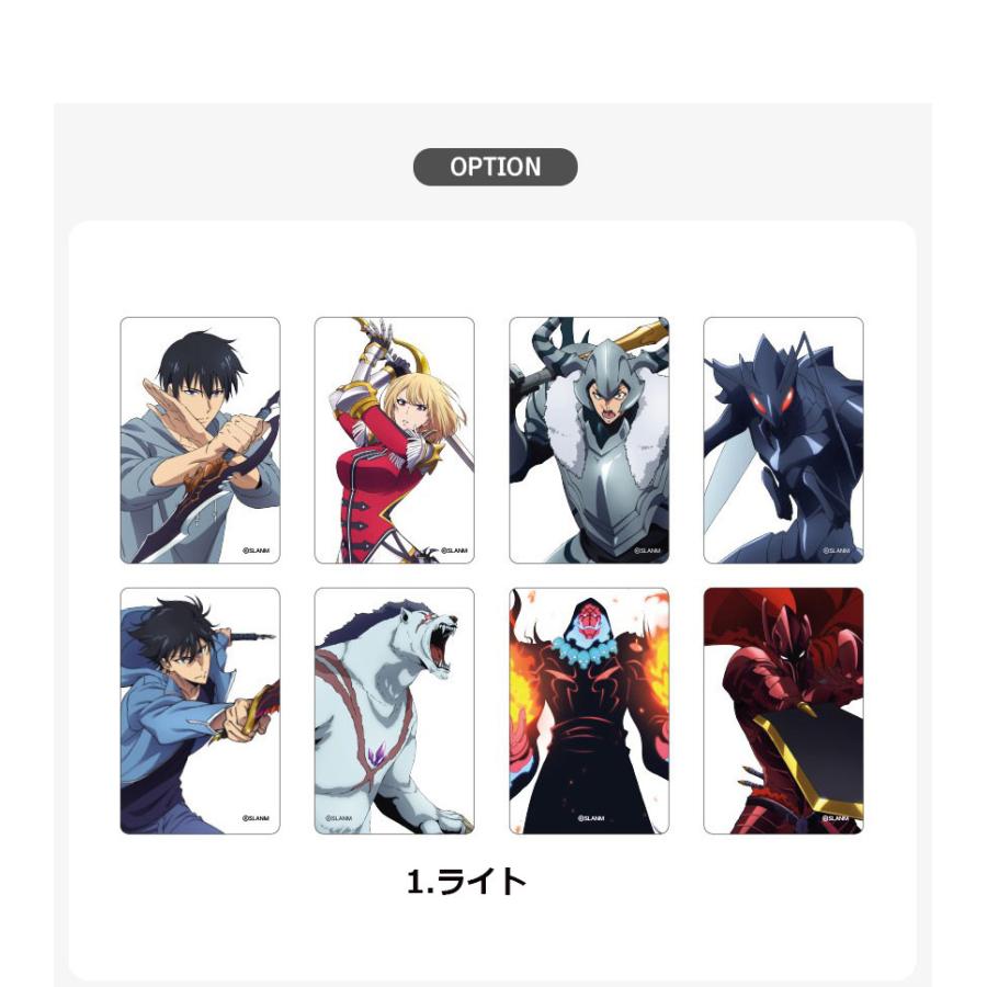 韓国 コミック グッズ『俺だけレベルアップな件 NEW クリアフォト