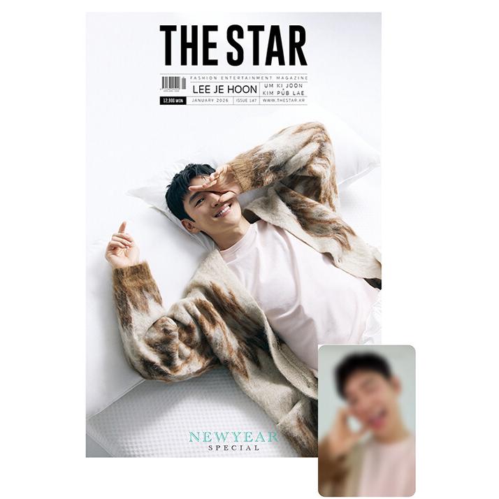 フォトカード1枚付録] 韓国 雑誌 ザ・スター The Star 2026.1 (イ