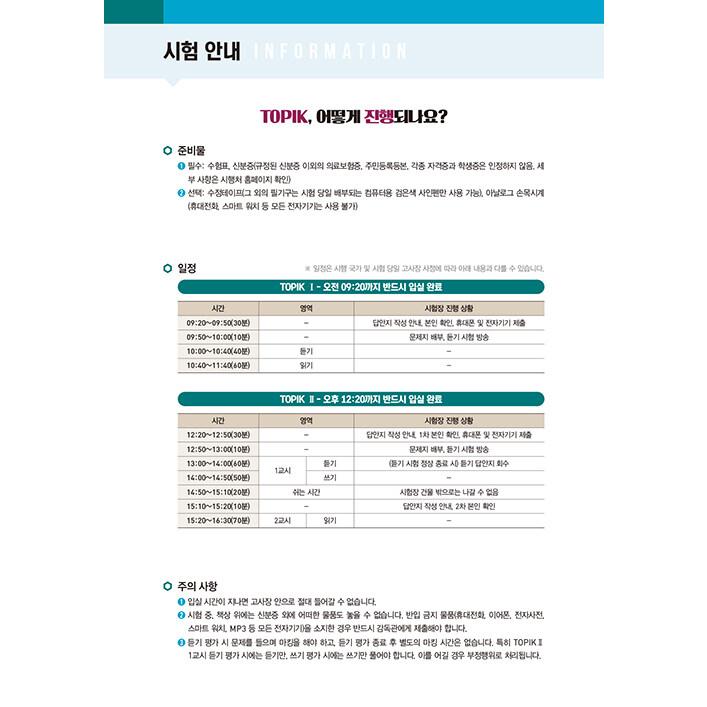 2024 韓国語能力試験 TOPIK 2 トピック2 既出類型問題集 : にゃん