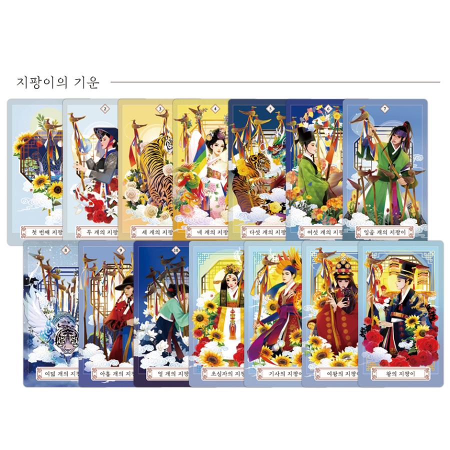 韓国語 書籍『バナの 韓国タロット + 78枚 カード セット』著：バナ