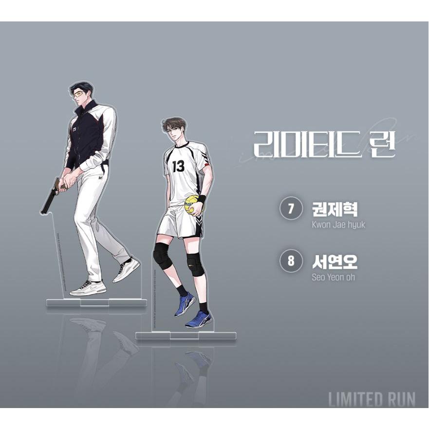 韓国 コミック グッズ『 [チームレジン] リミテッド・ラン アクリル