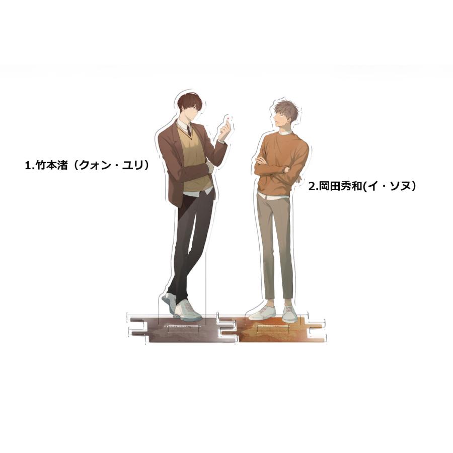 韓国 コミック グッズ『同情のカタチ アクリルスタンド（2種類から一つ
